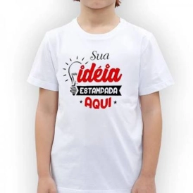 CAMISETA BRANCA PERSONALIZADA